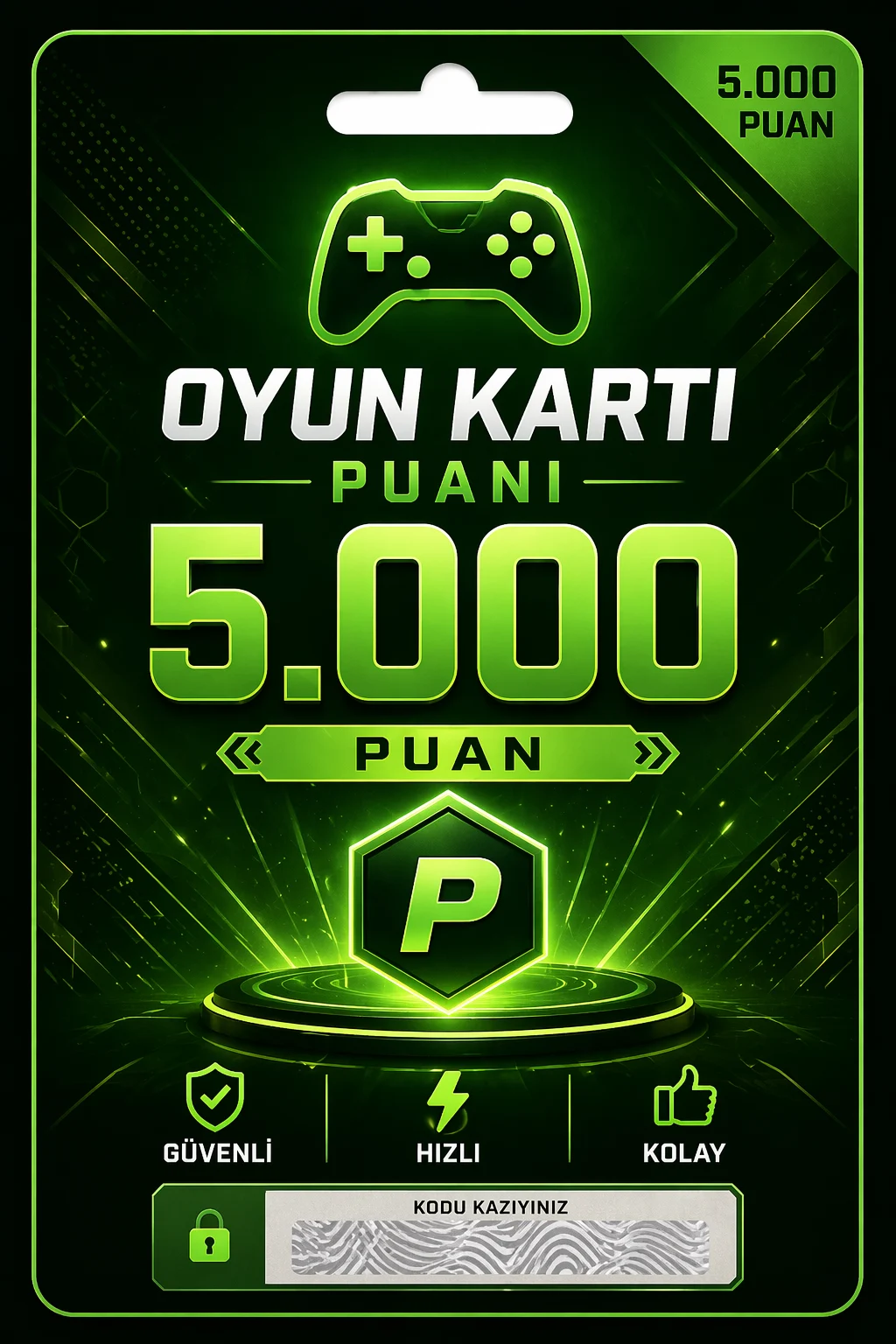 5000 (oyun Kartı) Dijital